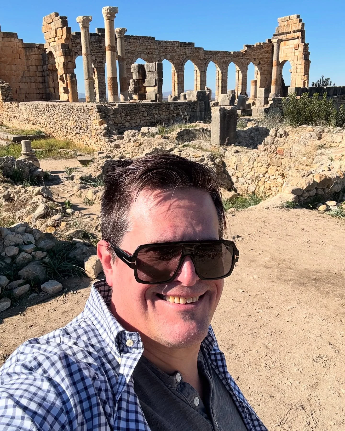 Greg Fine traveling