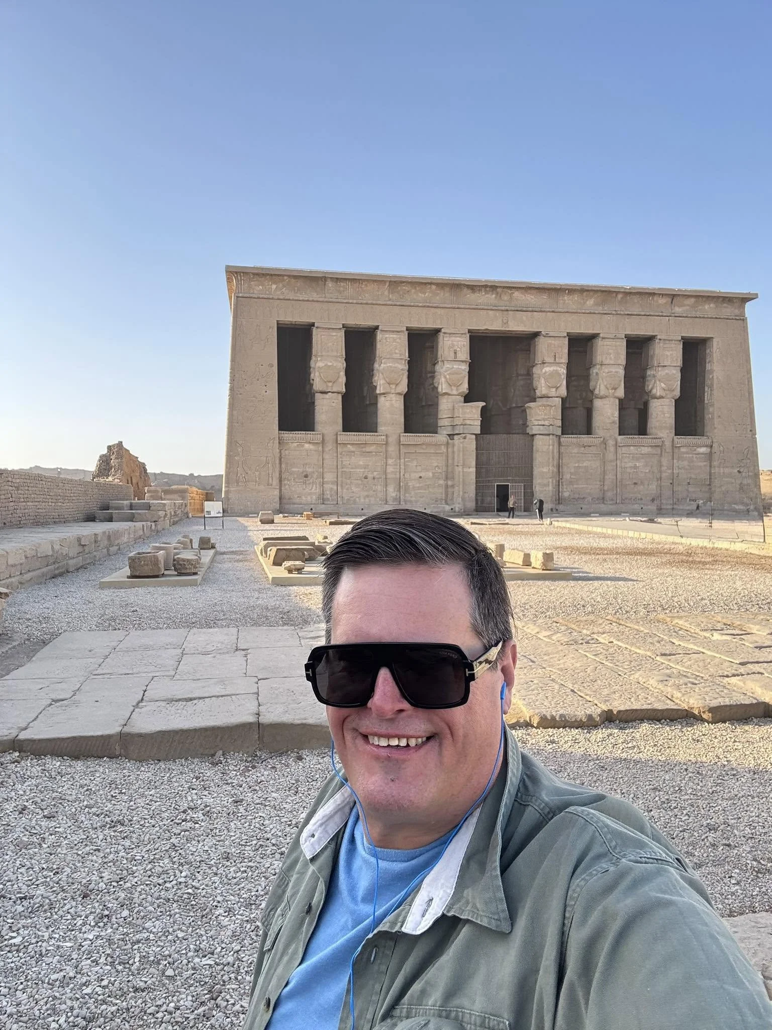 Greg Fine traveling