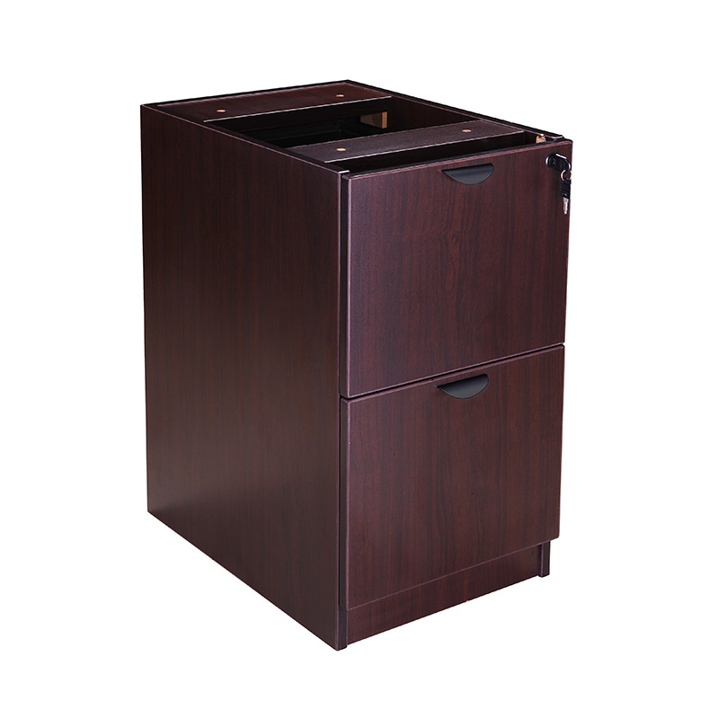 Boss Full Pedestal File File, Mahogany.webp