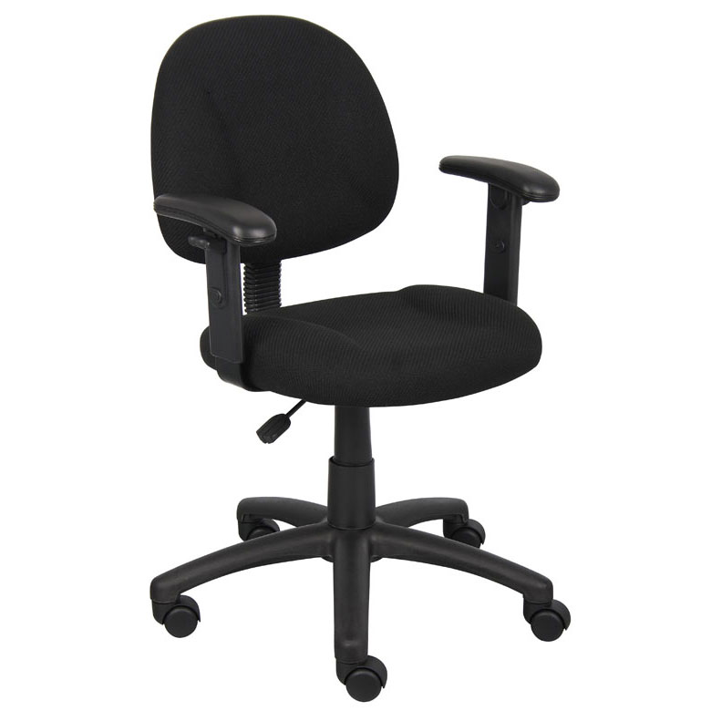 Boss Black  Deluxe Posture Chair 6.webp