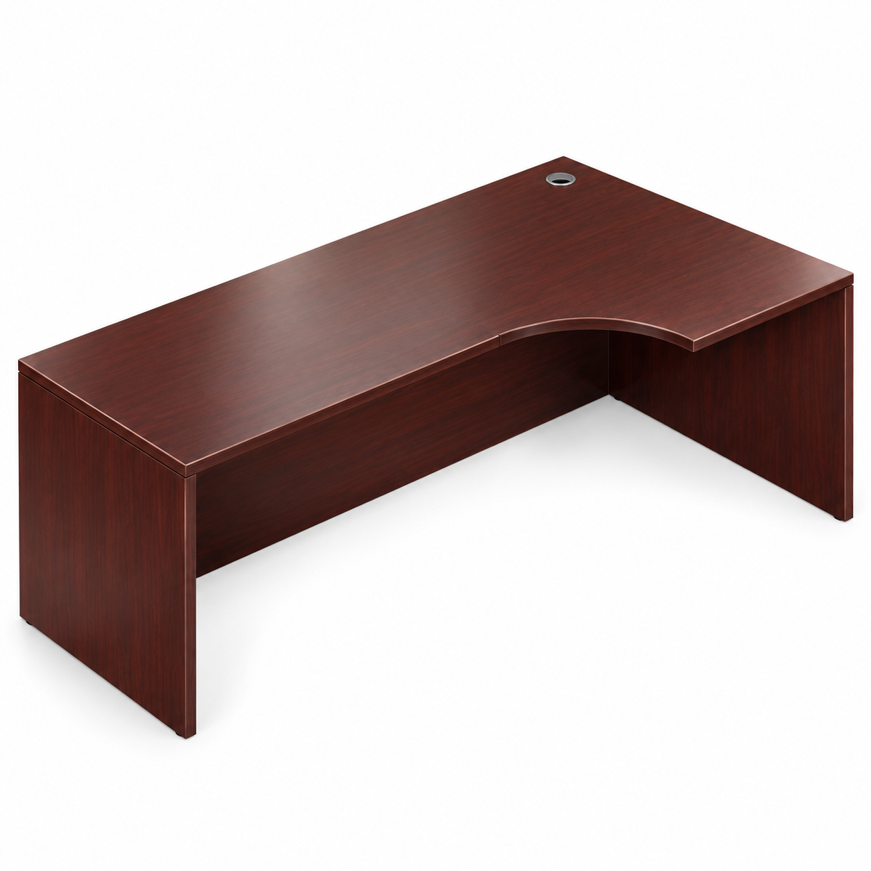 Office Star Kenwood Right Curved Corner Credenza, 72X36