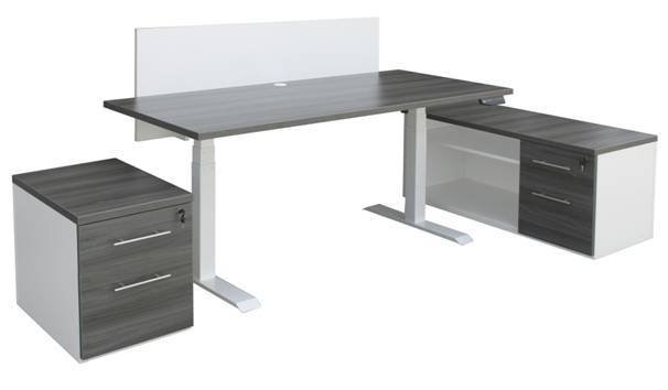 Rainbow Cancun Sit and Stand Desk