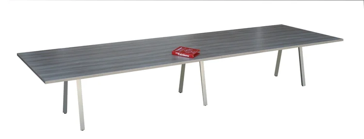 Rainbow Cancun Conference Table, Metal Legs