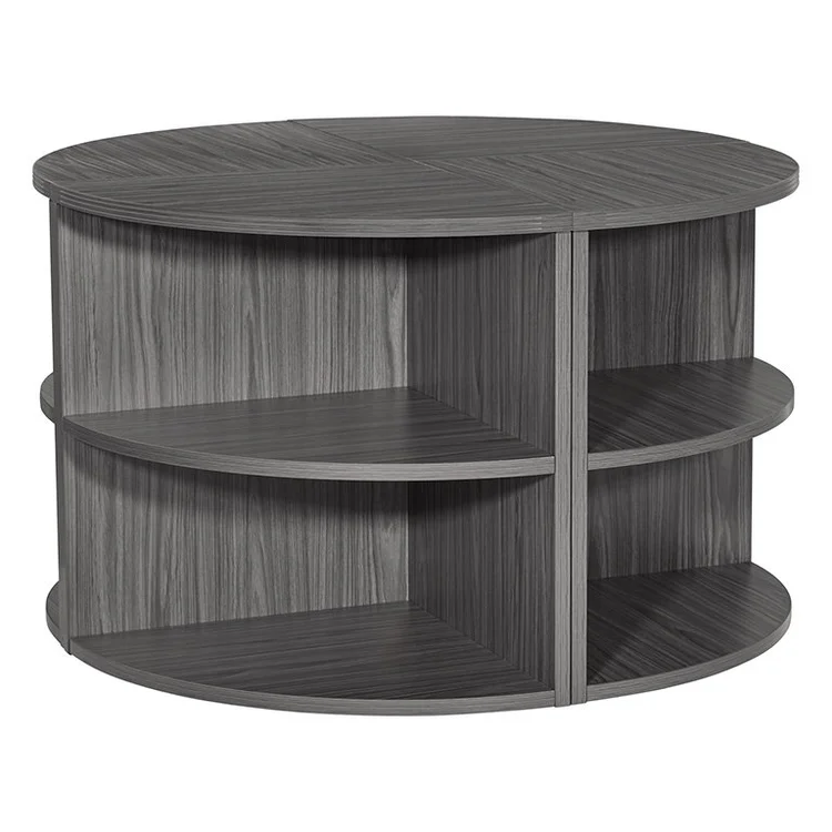 Office Star Napa 48" Round Bookcase Group