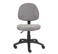 Boss Grey  Deluxe Posture Chair 5.webp