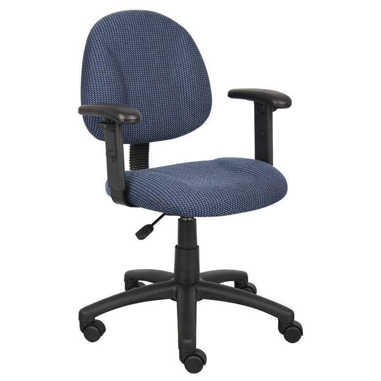 Boss Blue  Deluxe Posture Chair 5.webp