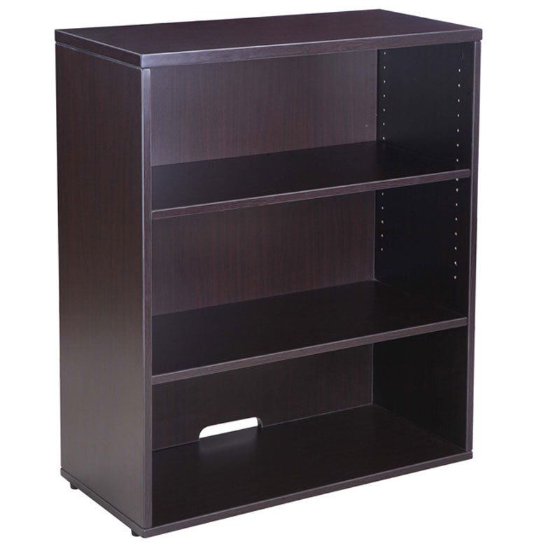 Boss Open Hutch-Bookcase- Mocha.webp