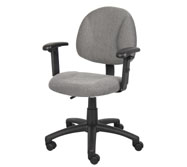 Boss Grey  Deluxe Posture Chair 15.webp