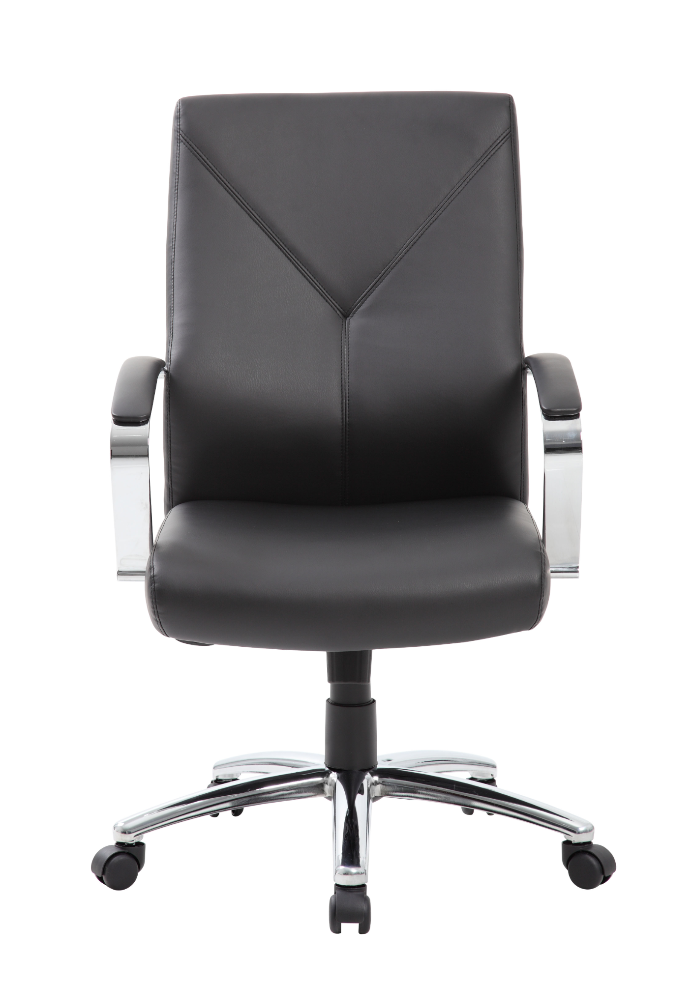 Boss LeatherPlus Executive Chair Black 6.webp