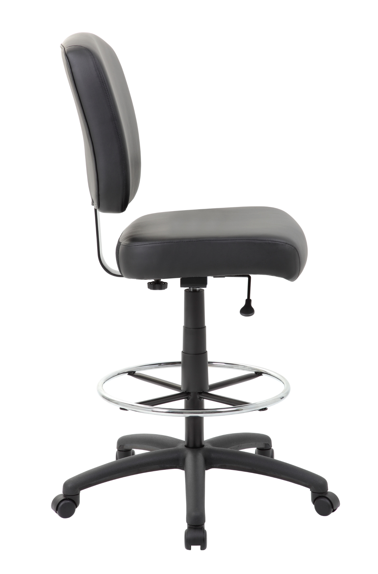Boss 300 lb Heavy Duty Office Stool, Black2.webp