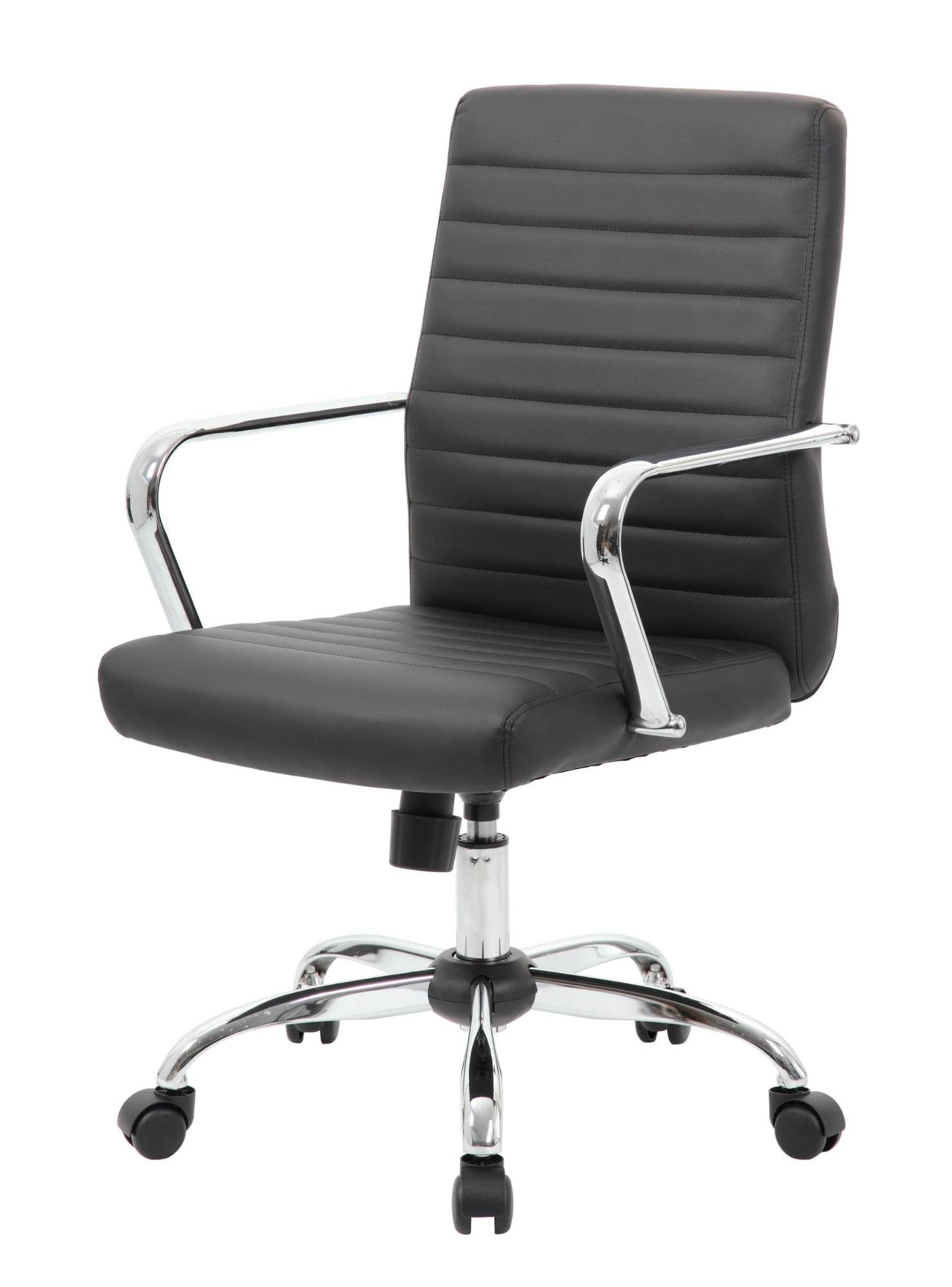 Boss Retro Task Chair with Chrome Fixed Arms 2.webp