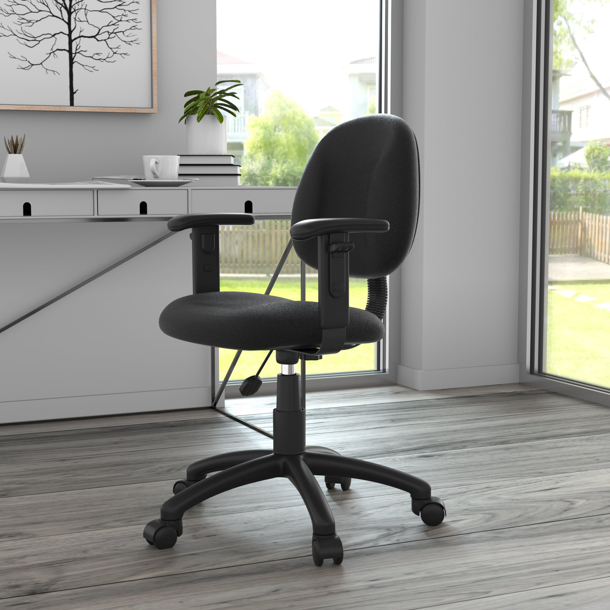 Boss Black  Deluxe Posture Chair 11.webp