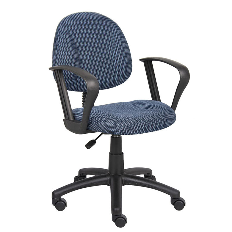 Boss Blue  Deluxe Posture Chair 7.webp