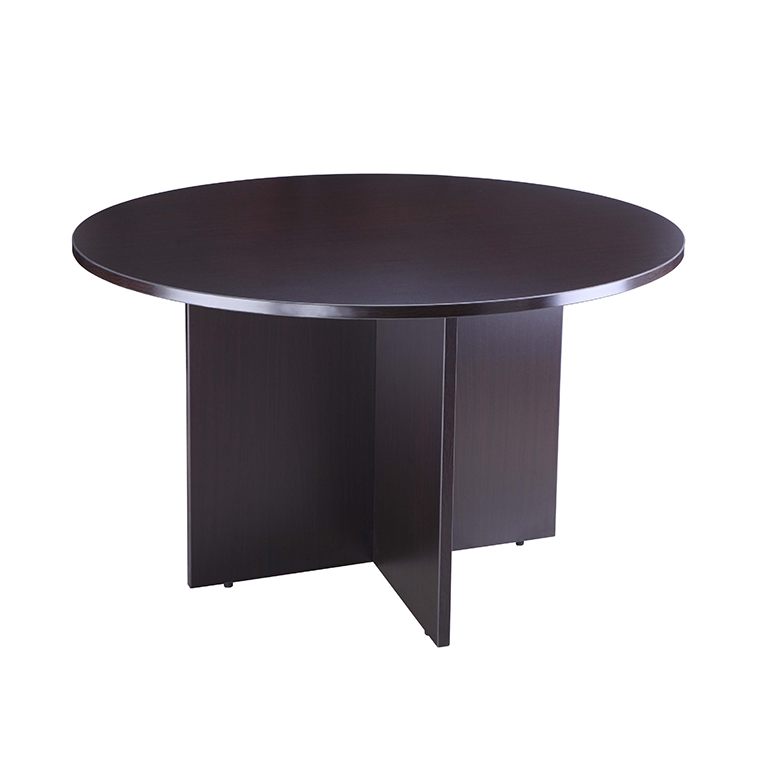 Boss 42" Round Table, Mocha.webp