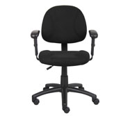 Boss Black  Deluxe Posture Chair 7.webp
