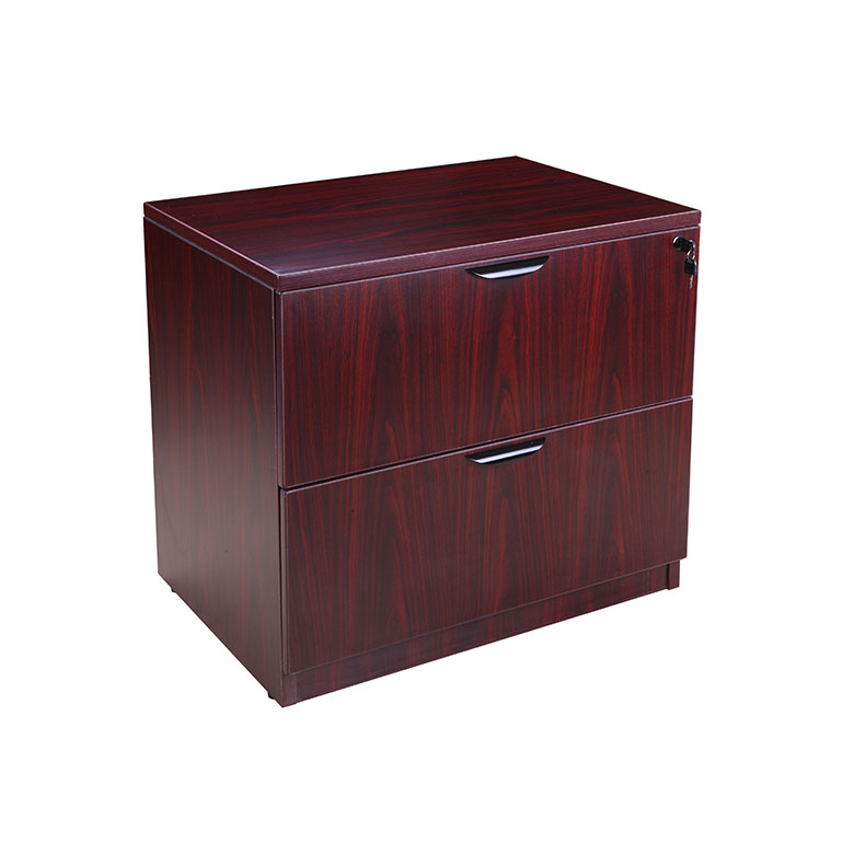 Boss 2-Drawer Lateral File Mahogony.webp