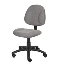 Boss Grey  Deluxe Posture Chair 6.webp