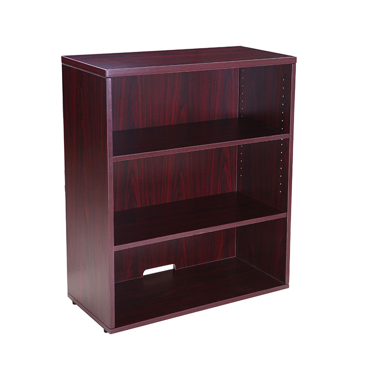 Boss Open Hutch-Bookcase- Mahogany.webp
