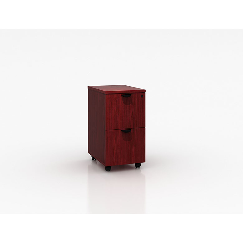 Boss Mobile Pedestal, File-File Mahogany 2.webp