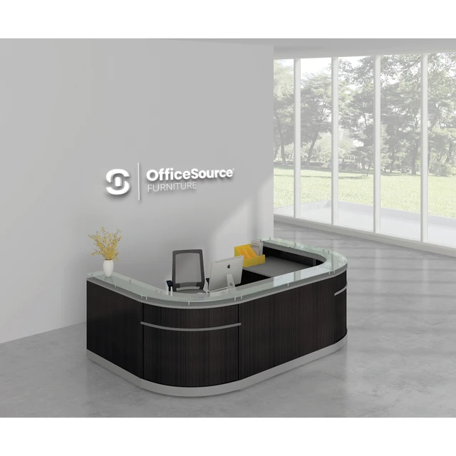 Cosmo U-Shape reception desk Steely Gray.png