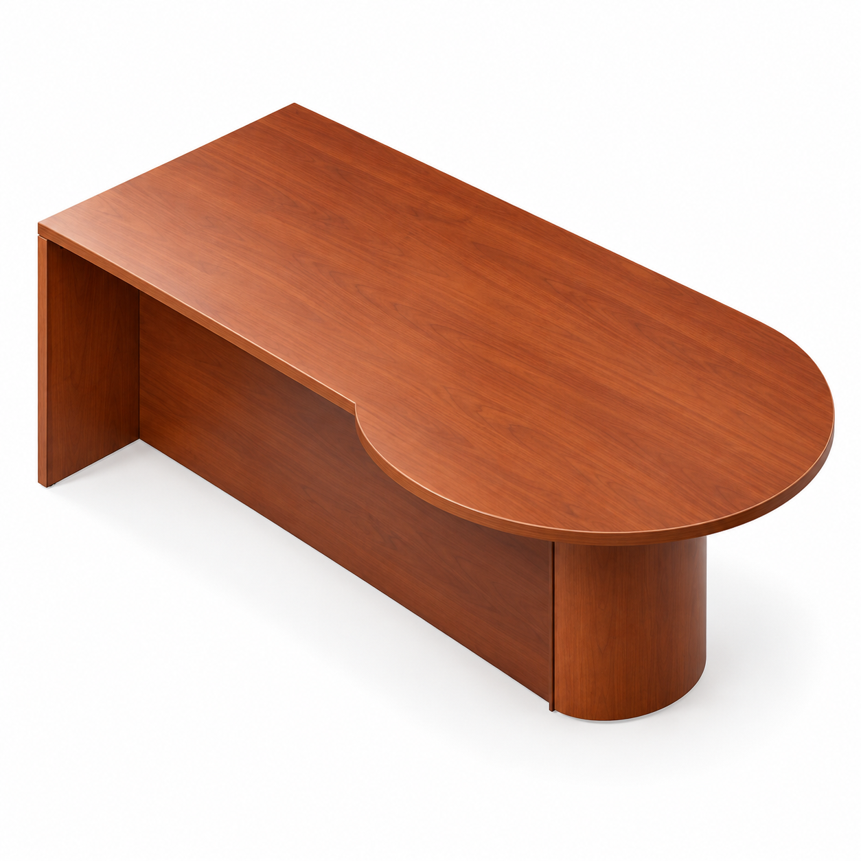 Office Star Kenwood Left P-Top Desk, 72X42