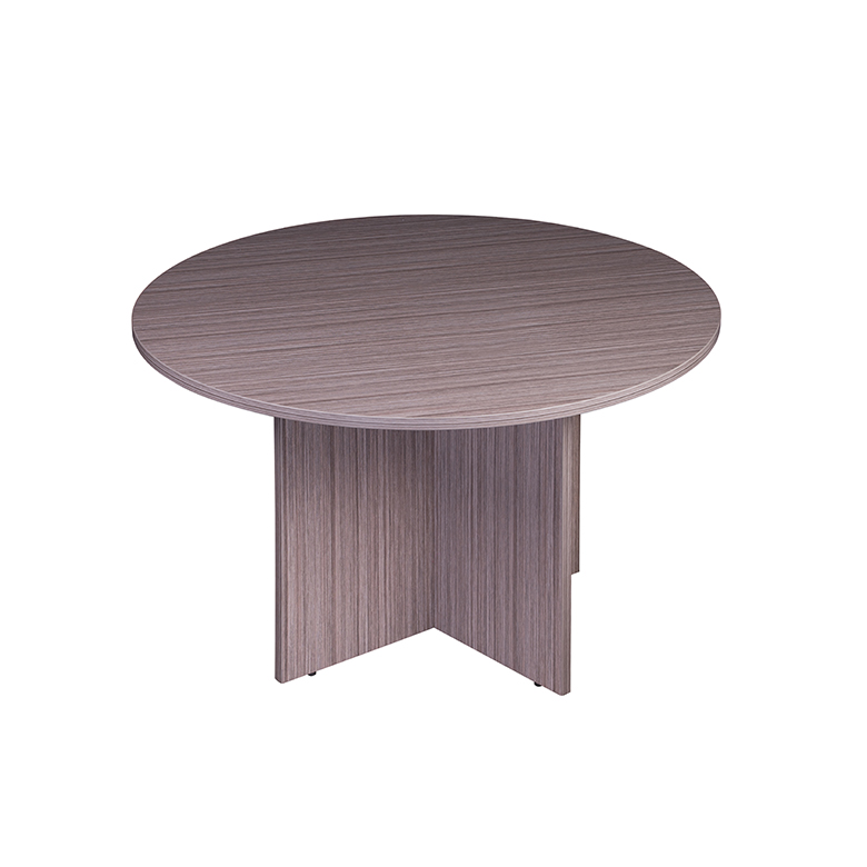 Boss 42" Round Table, Driftwood.webp