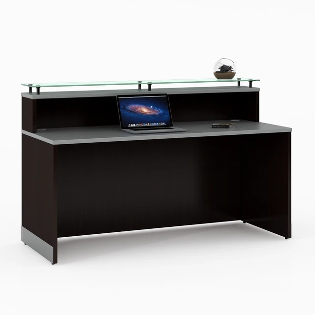 Cosmo Reception Desk Cordova Gray inside view.png