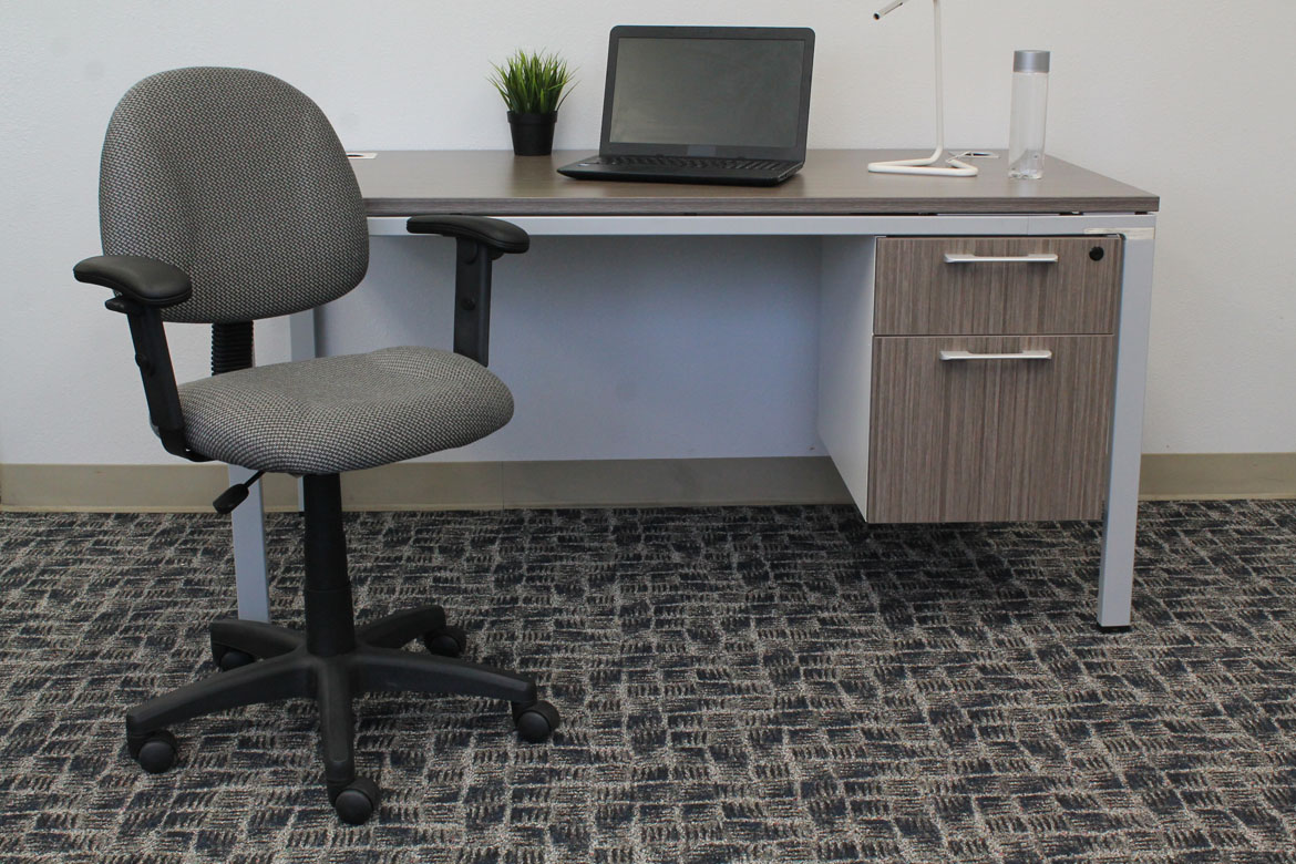 Boss Grey  Deluxe Posture Chair 12.webp