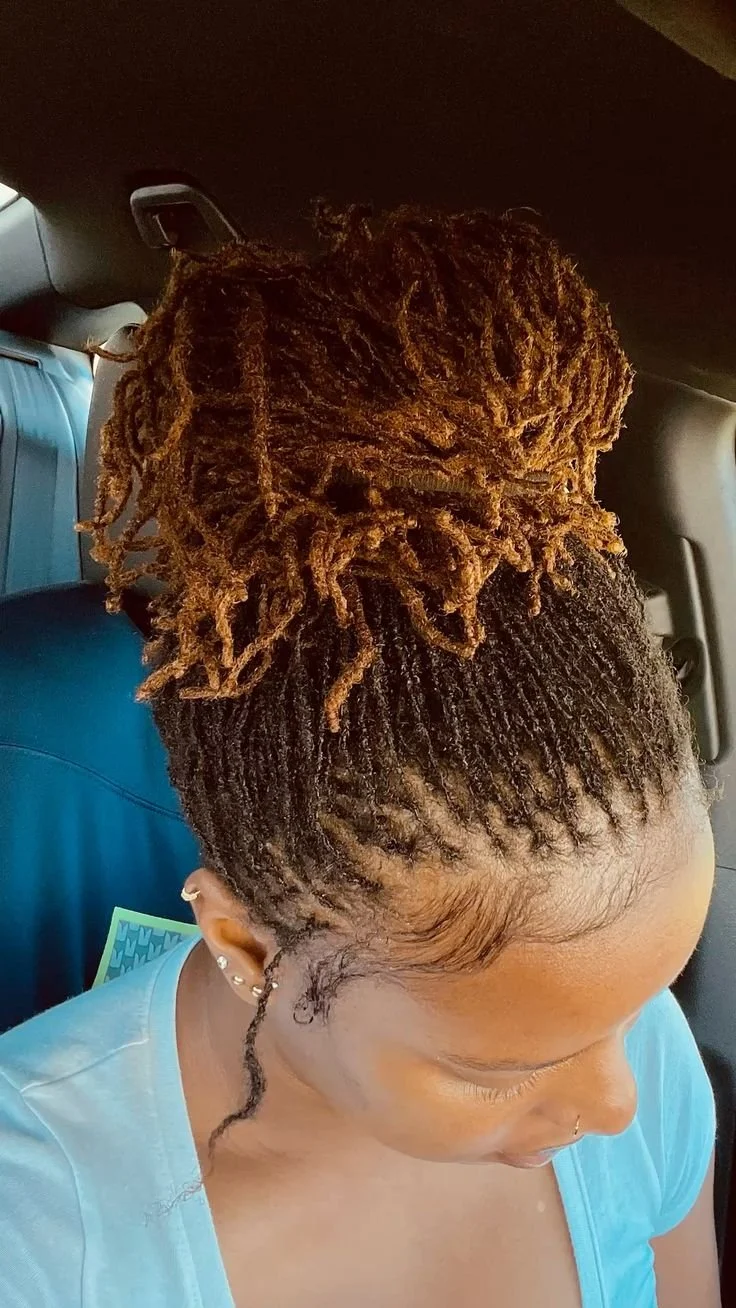Sister Loc Bun