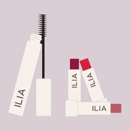 ILIA Beauty Product Illustrations