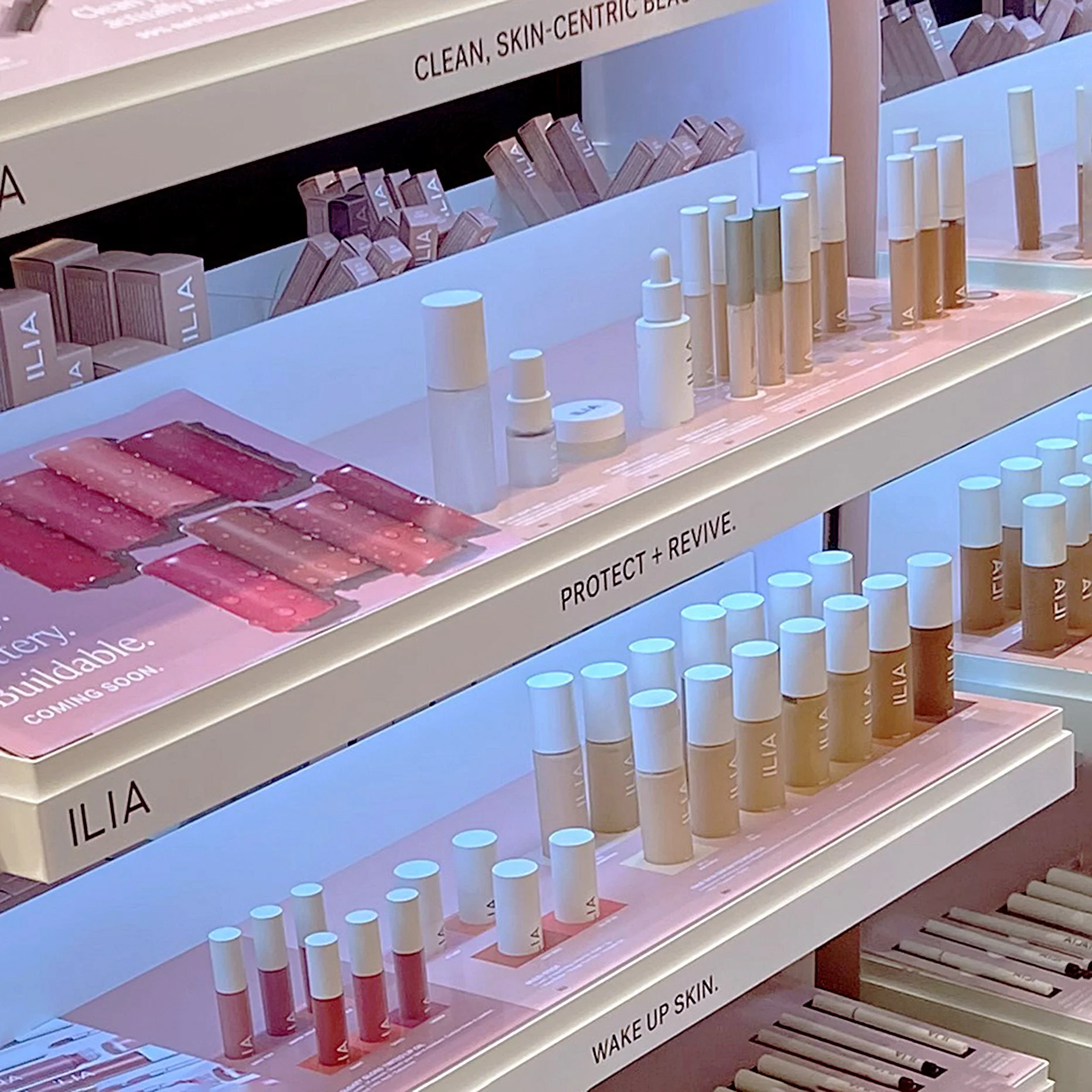 ILIA Beauty Retail Display