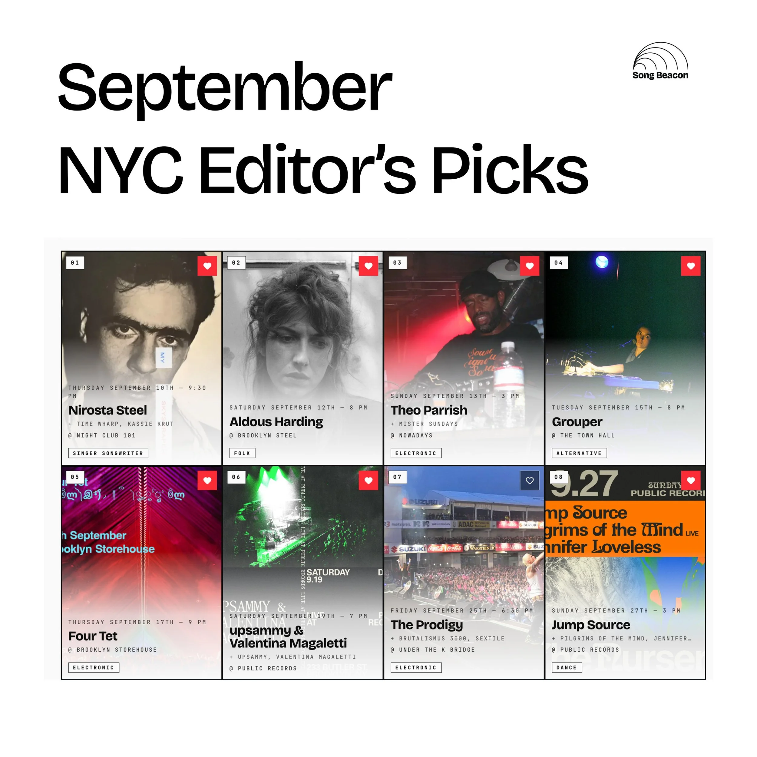 September NYC Editor’s Picks