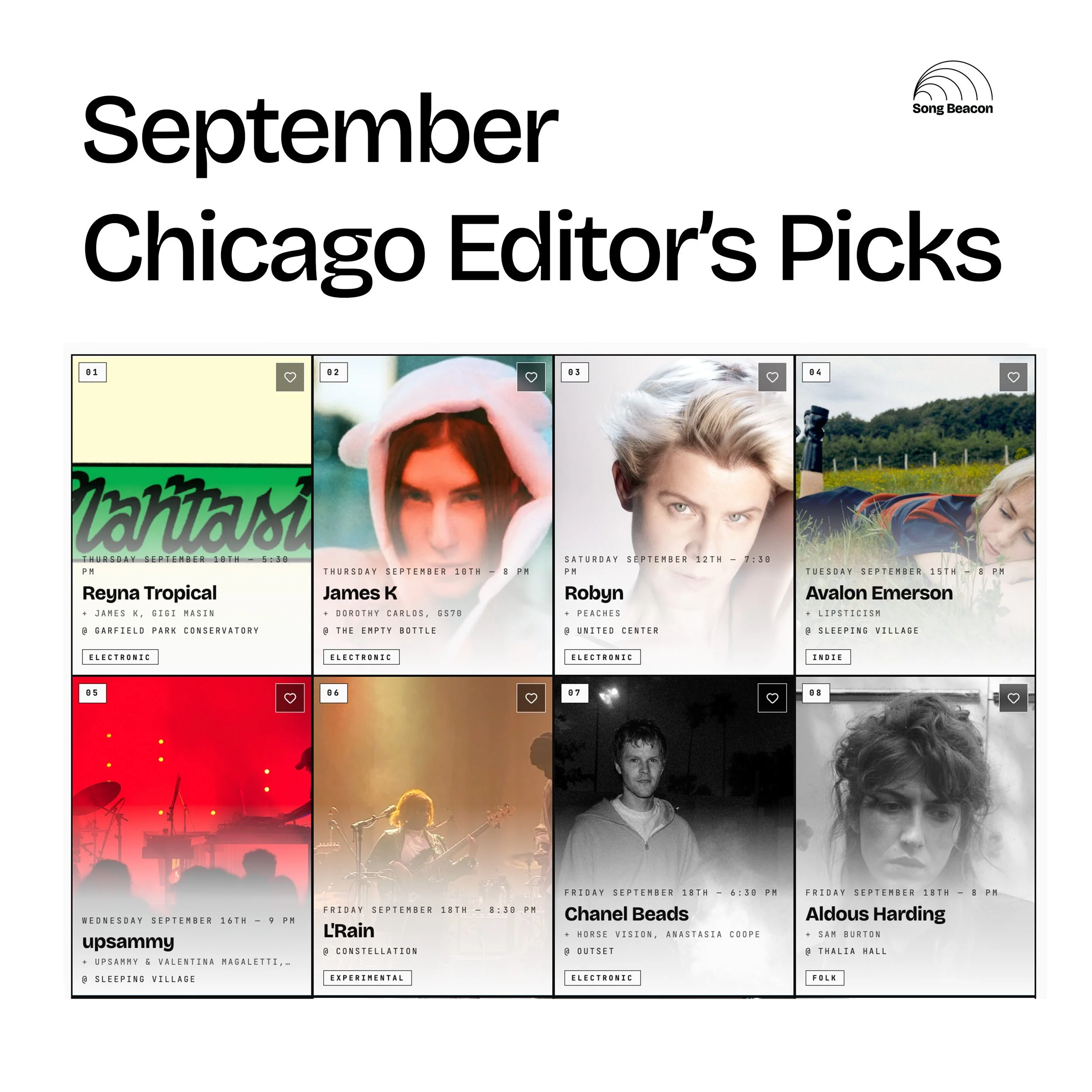 September Chicago Editor’s Picks