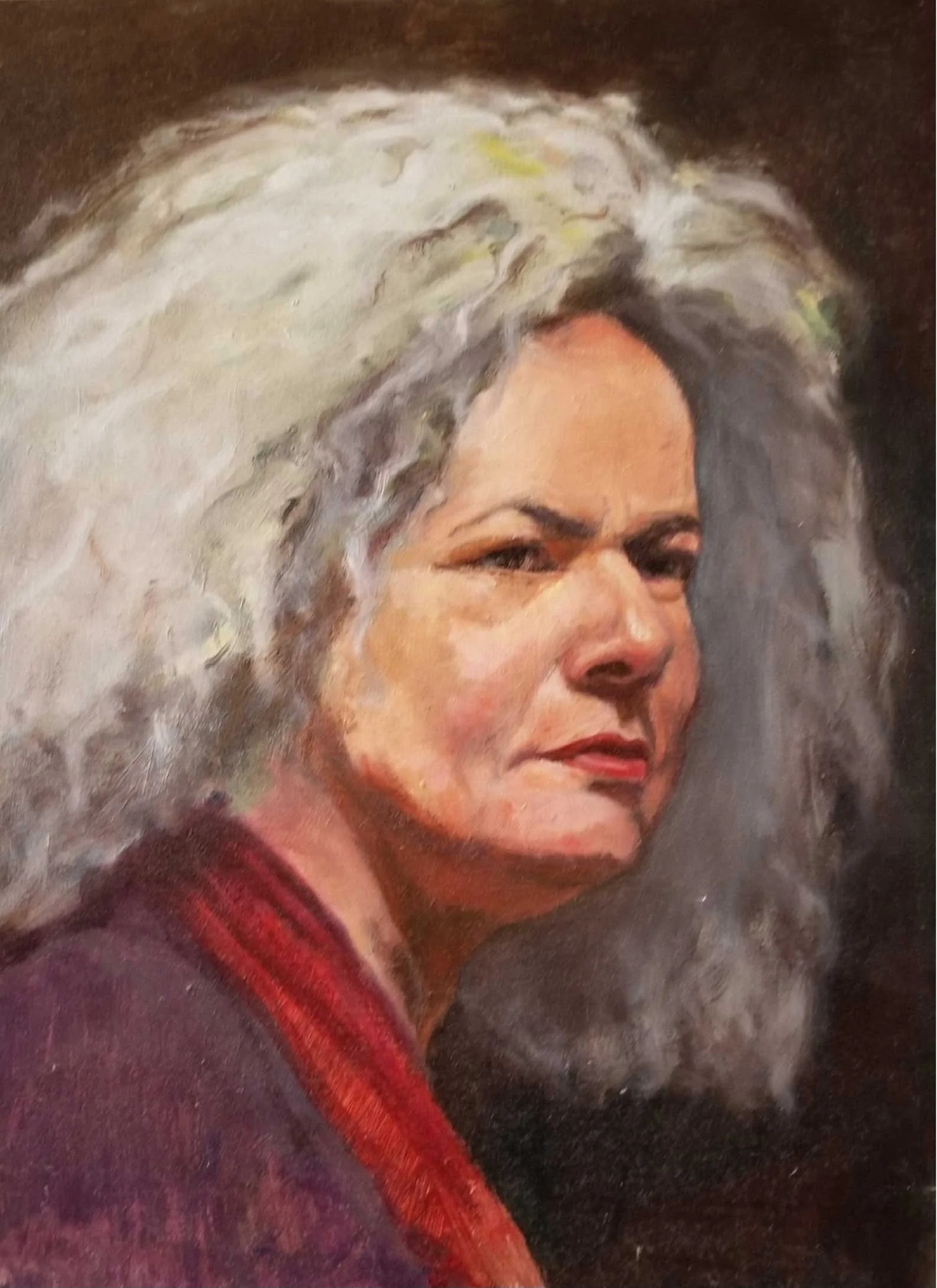 Oil 12" x 16"