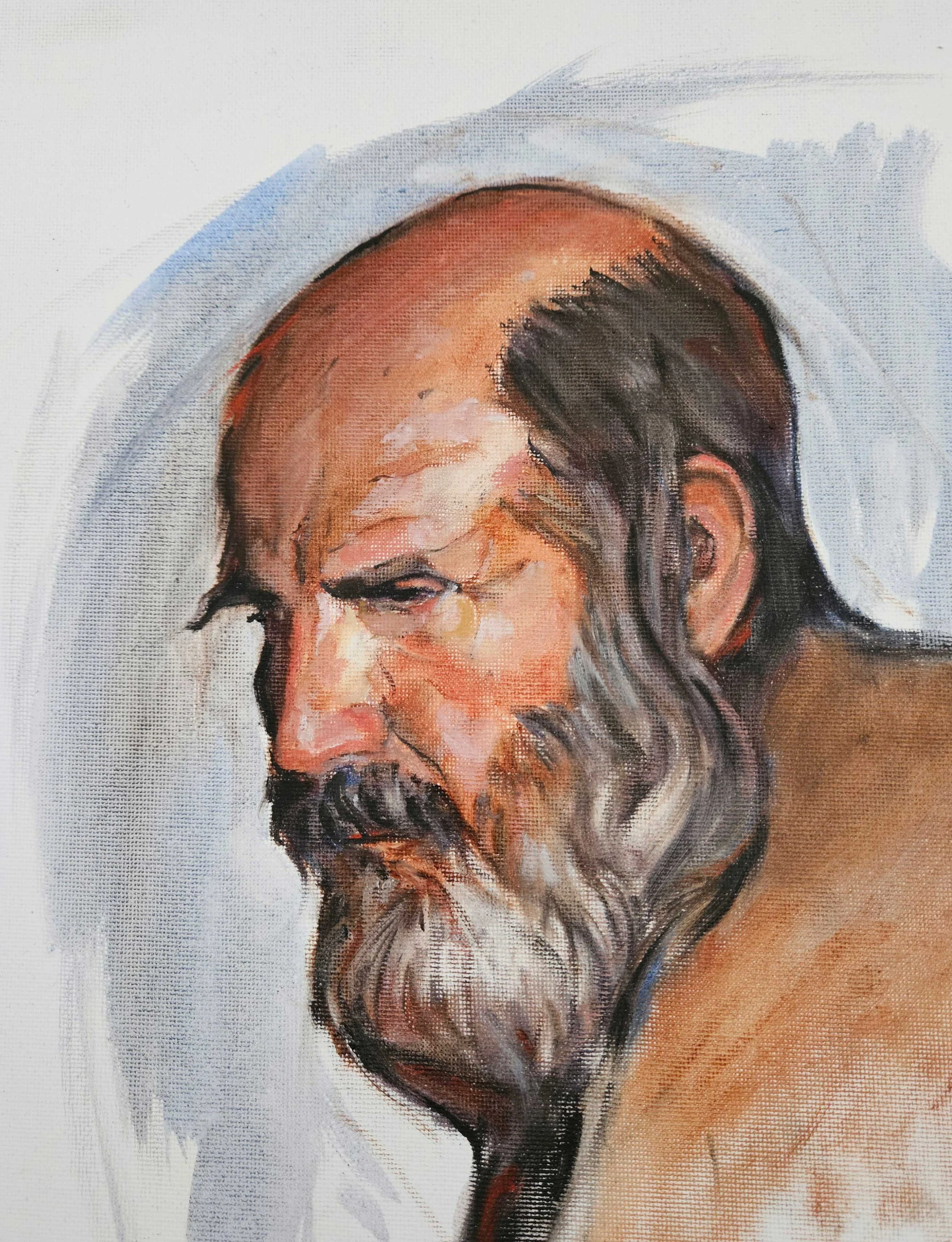 Oil 12" x 16"