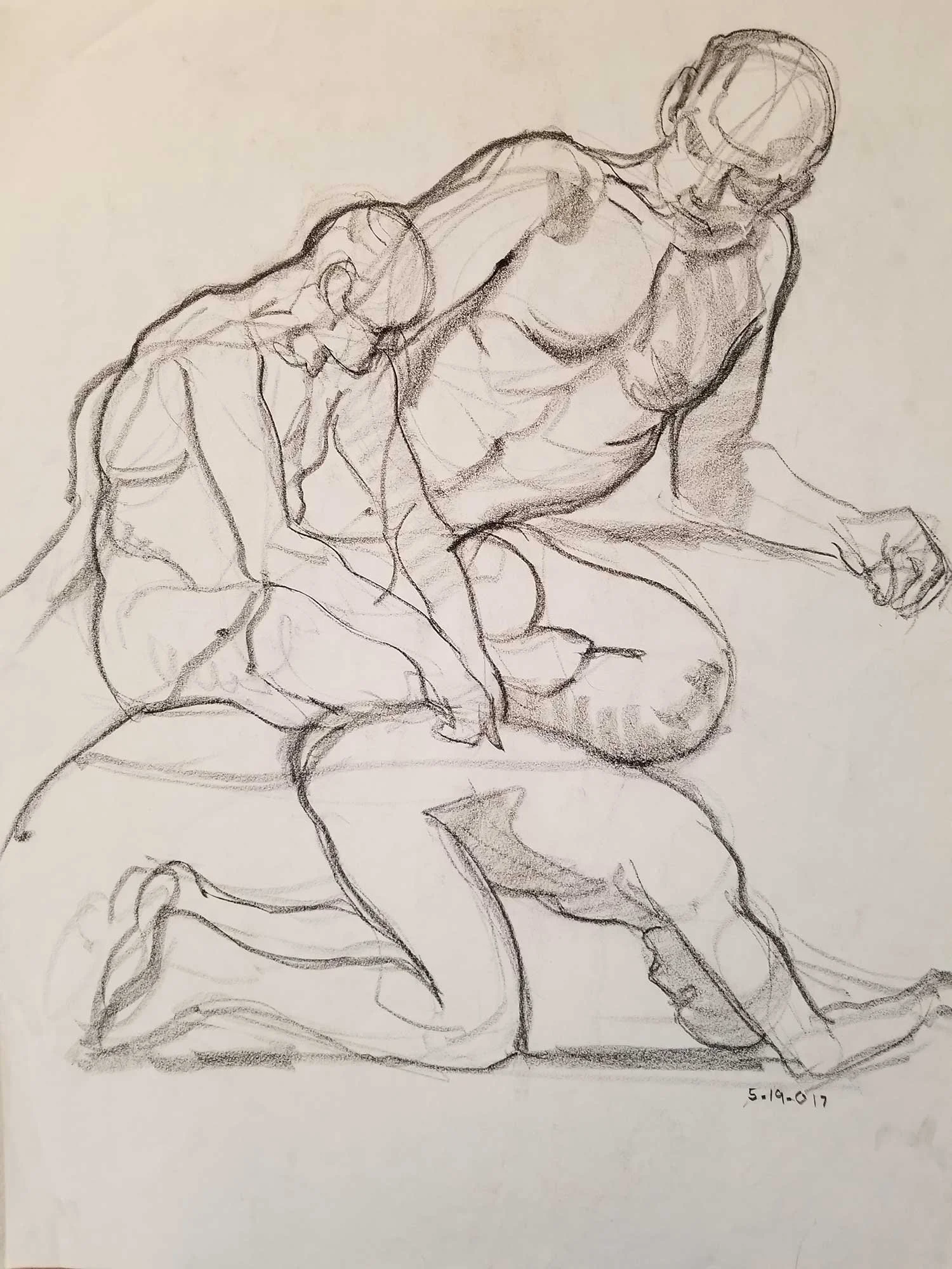 Charcoal 18" x 24"