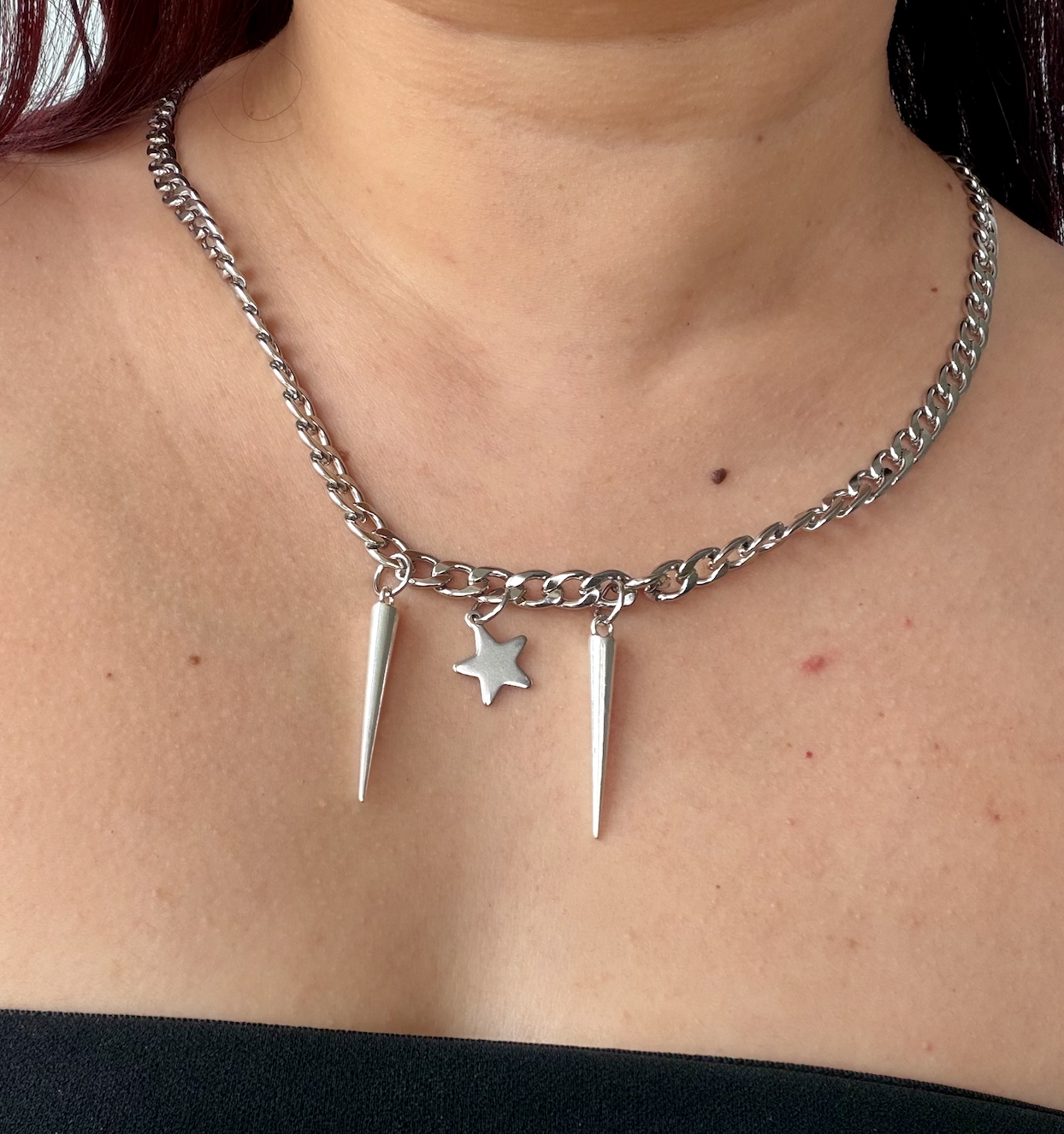 Stars and Spikes Necklace