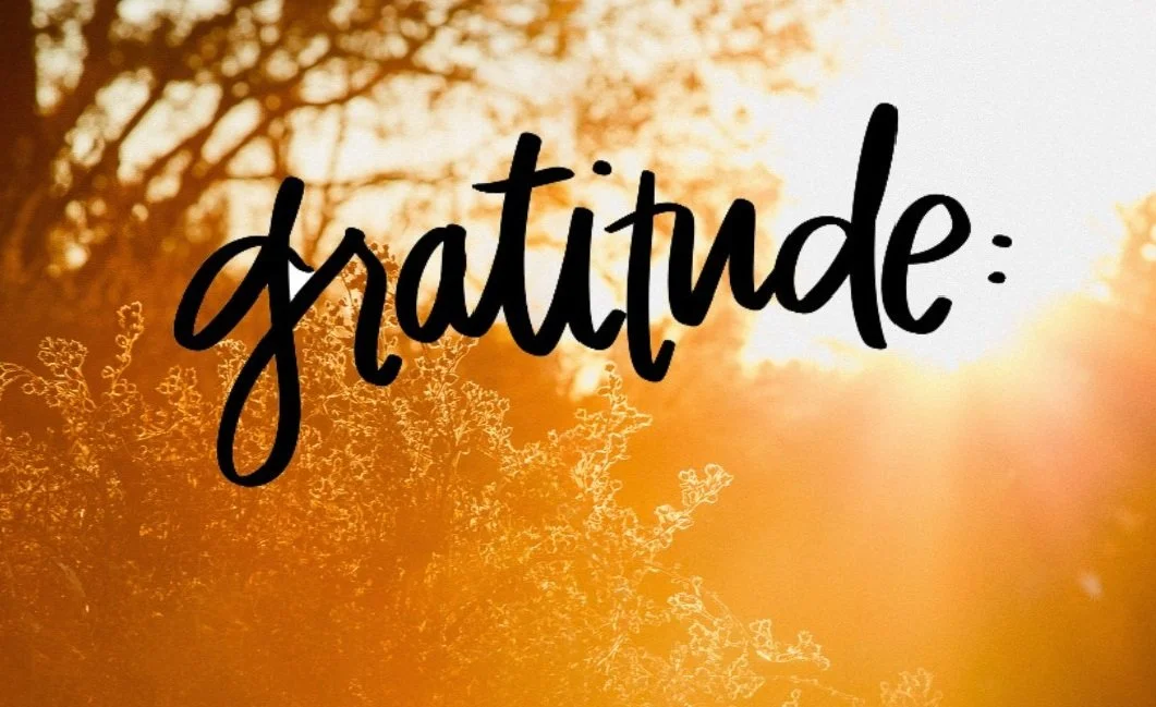 Change your Attitude to one of Gratitude