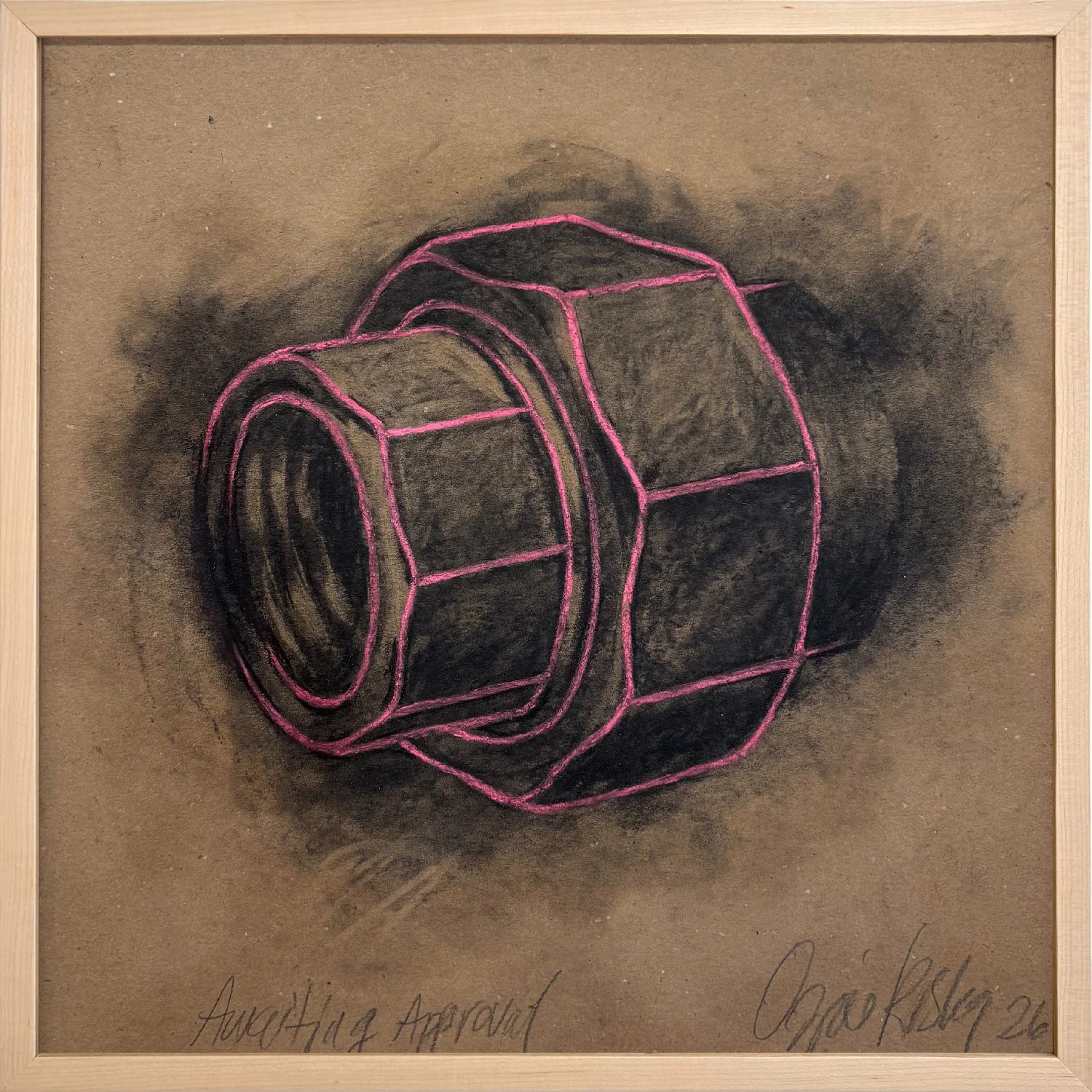 Awaiting Approval  |  2026  |  21" x 21"  |  
Charcoal and Soft Pastel on Panel Mounted and Sealed Paperboard