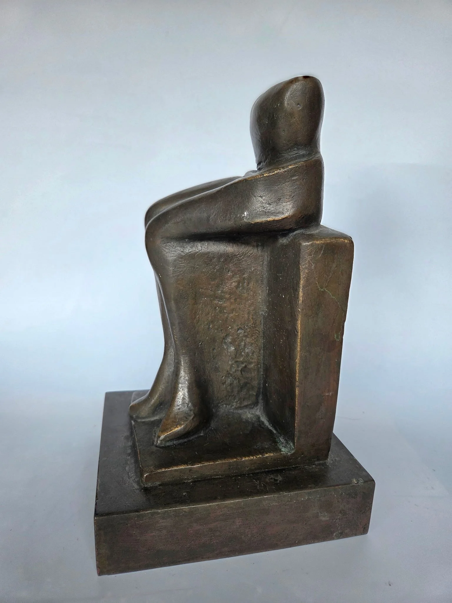 "TIMELESS ELEGANCE"  This sculpture reflects the grace and poise instilled in her and her sisters growing up and the values that continue to shape the women they have become.