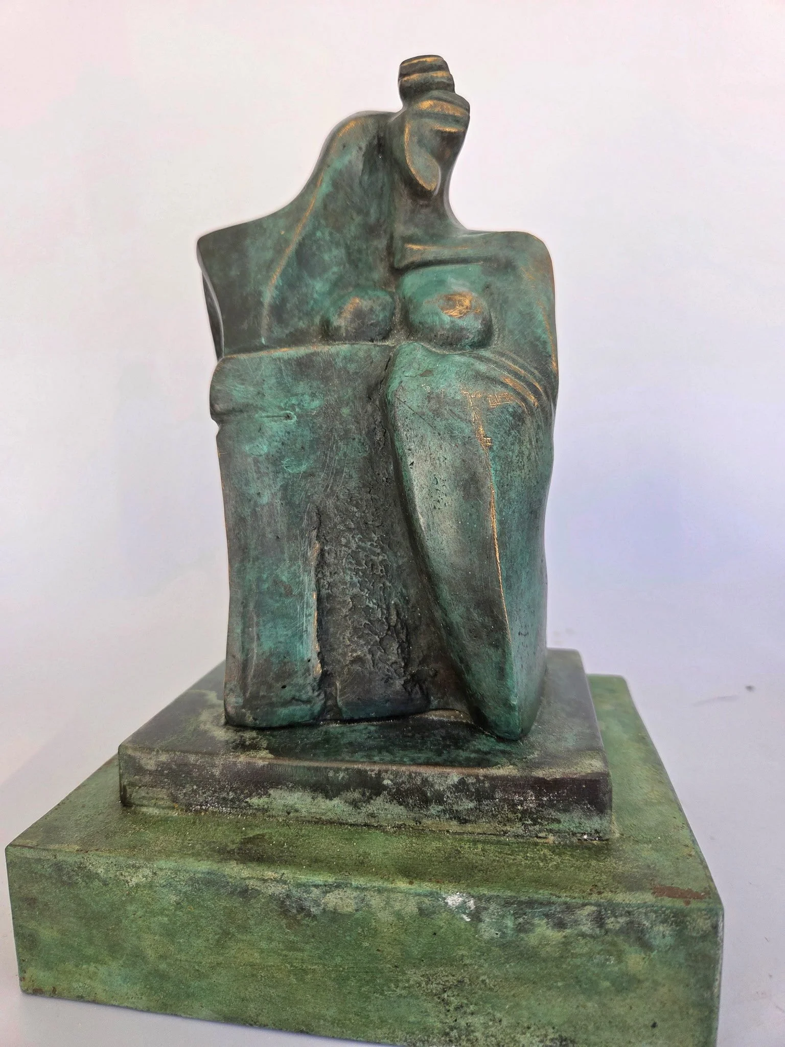 "Part Four: Human Embrace" series and is dedicated to the elderly population. As people age, they become more thoughtful, caring and content with their lives. I find it beautiful how we become more satisfied with our lives as we age and try to live i