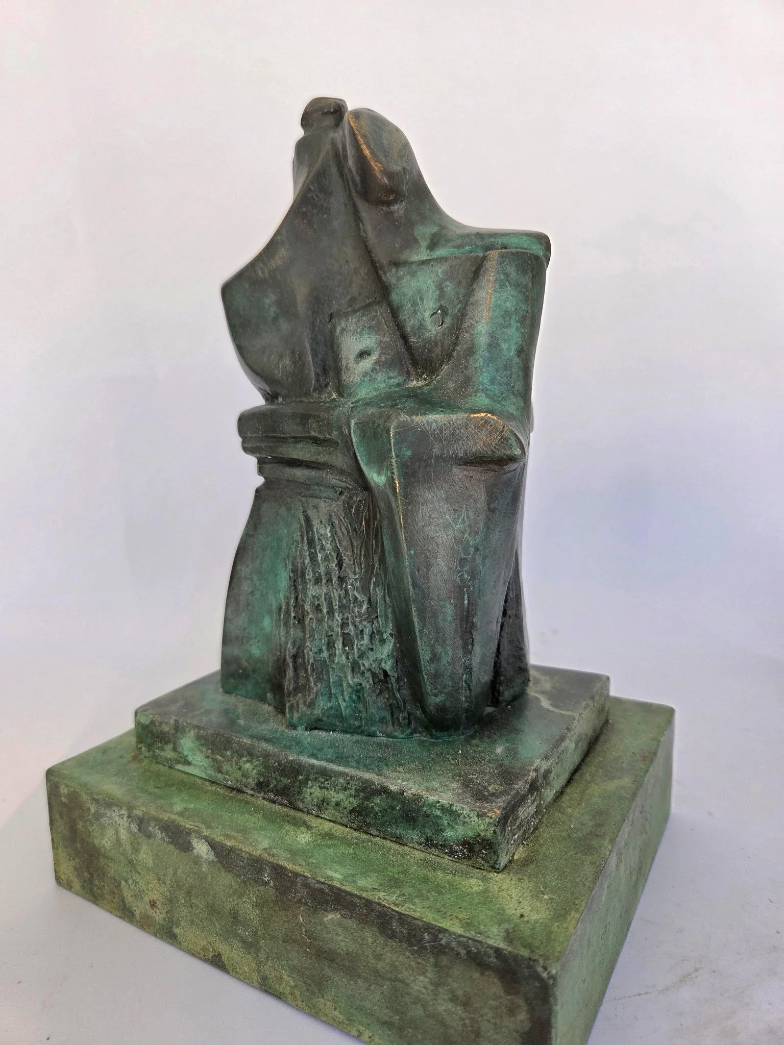 "Part Four: Human Embrace" series and is dedicated to the elderly population. As people age, they become more thoughtful, caring and content with their lives. I find it beautiful how we become more satisfied with our lives as we age and try to live i