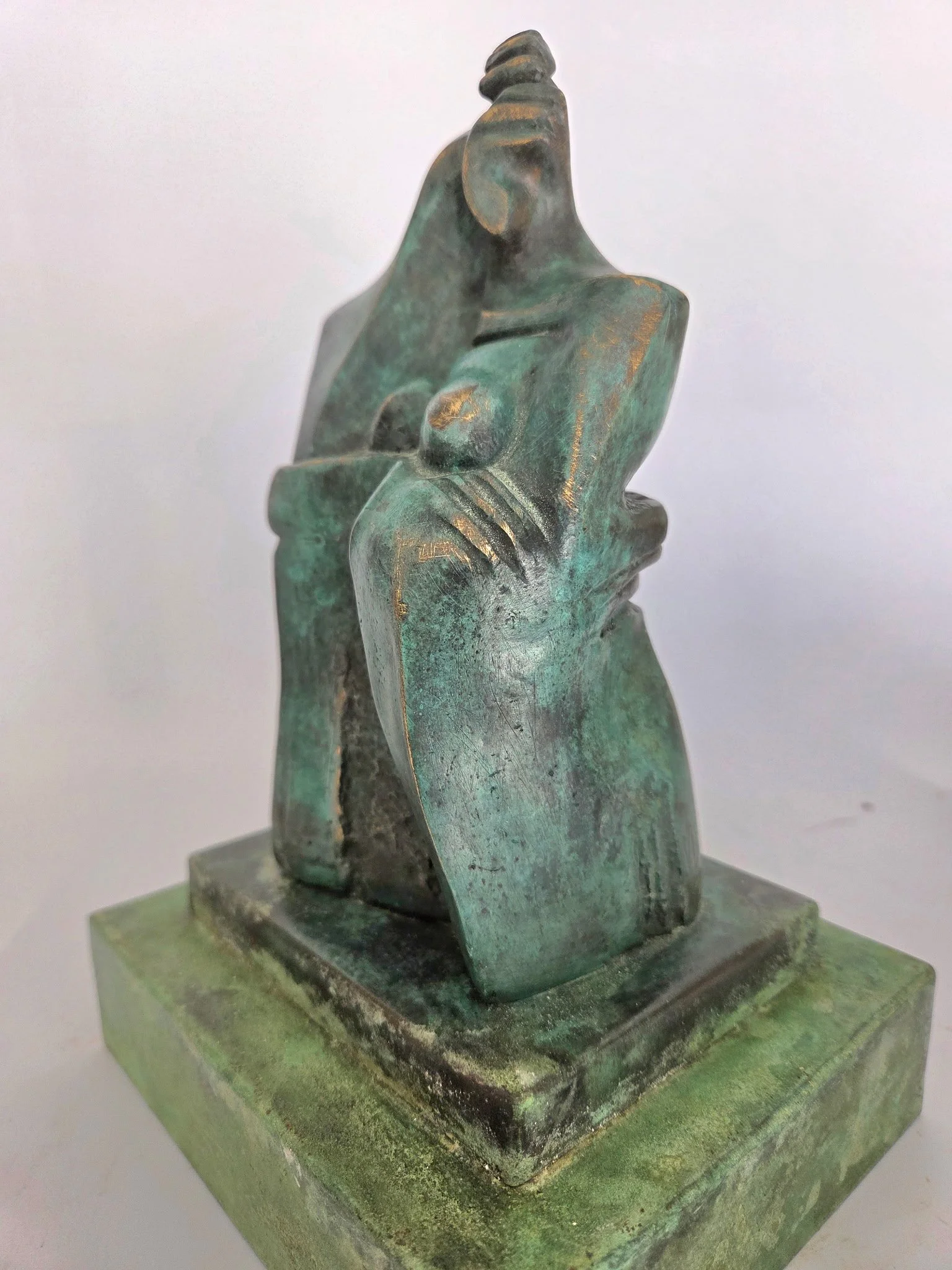 "Part Four: Human Embrace" series and is dedicated to the elderly population. As people age, they become more thoughtful, caring and content with their lives. I find it beautiful how we become more satisfied with our lives as we age and try to live i