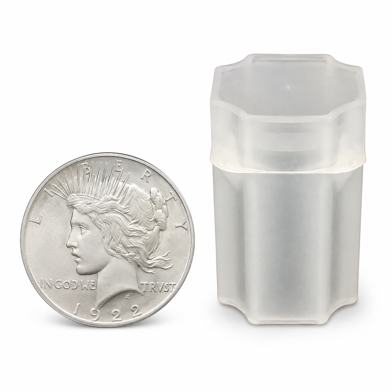 Guardhouse Large Dollar Coin Tube-100 Pack