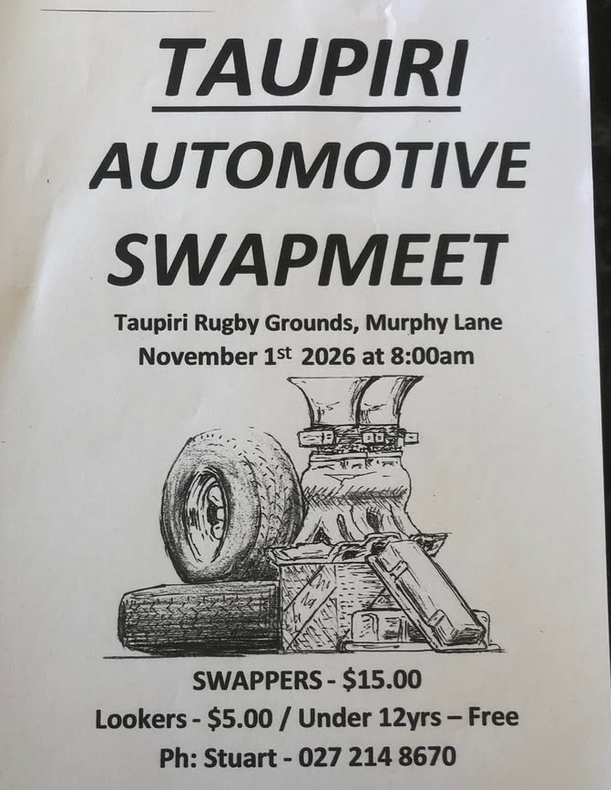Taupiri Automotive Swapmeet