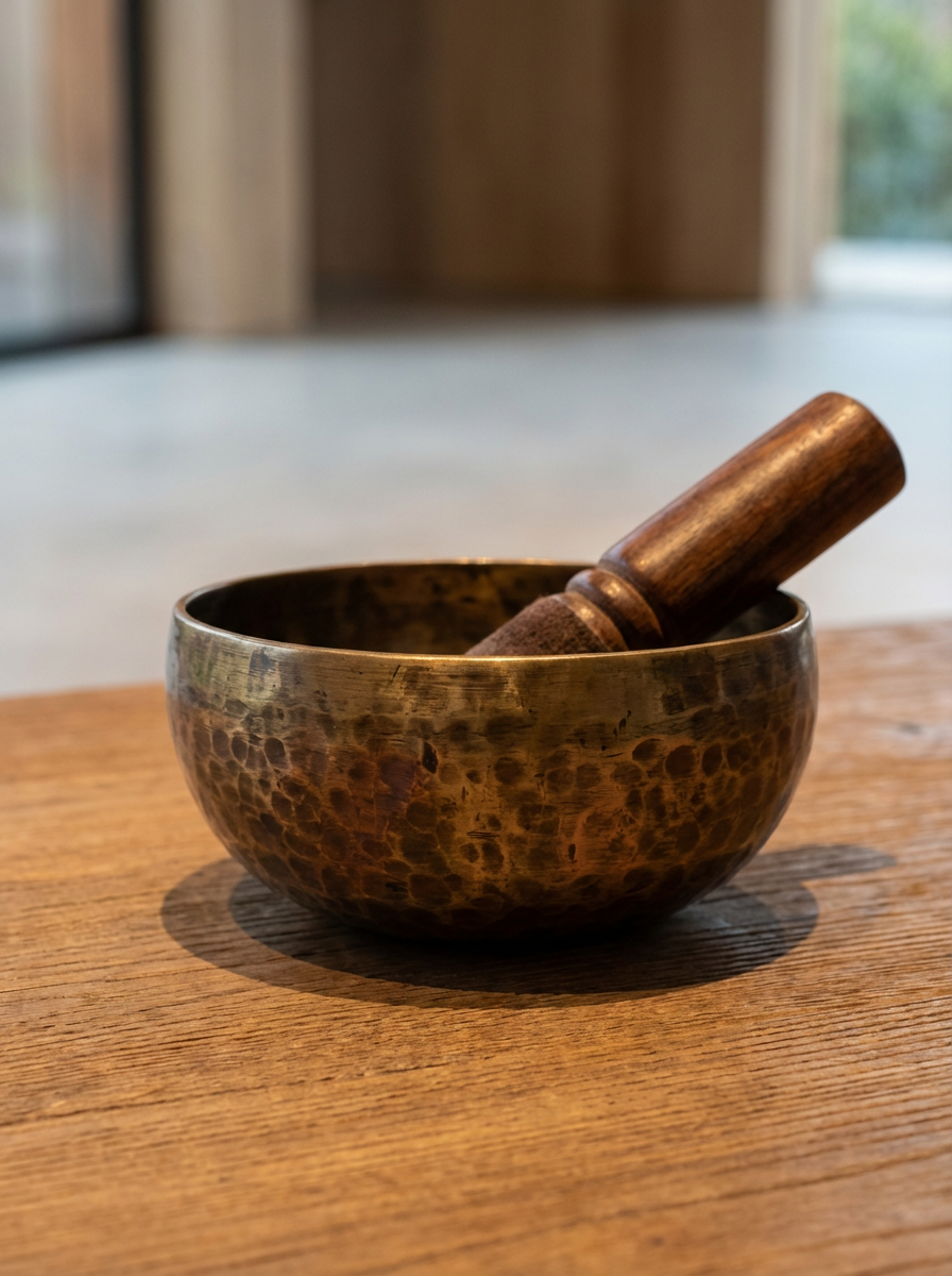 Hand-Hammered Singing Bowl