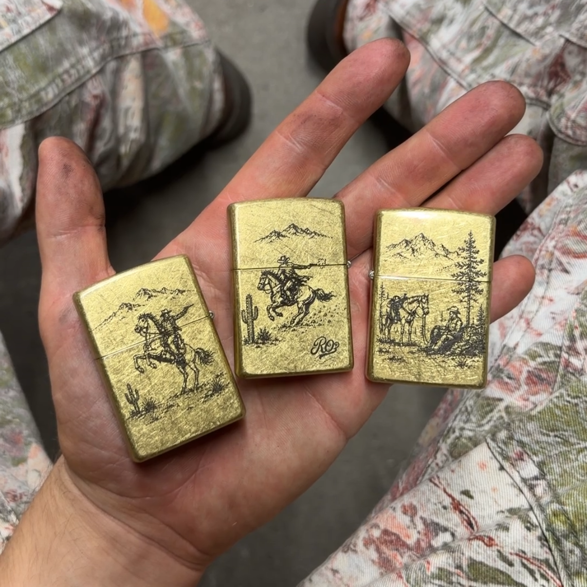 RAMBLERMAN OUTPOST - Custom Zippo (September Batch)