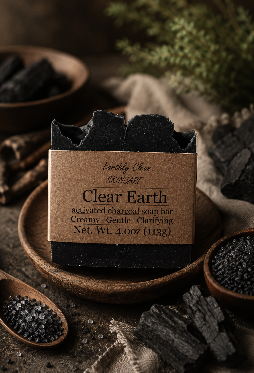 Clear Earth Soap Bar