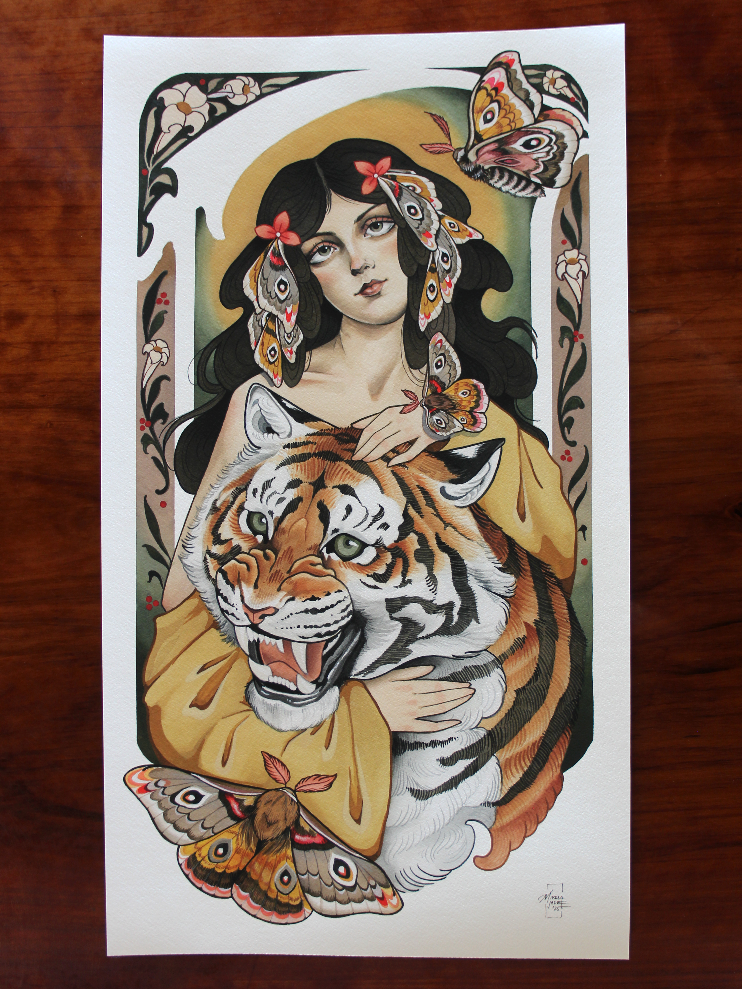 Tiger Lady Print