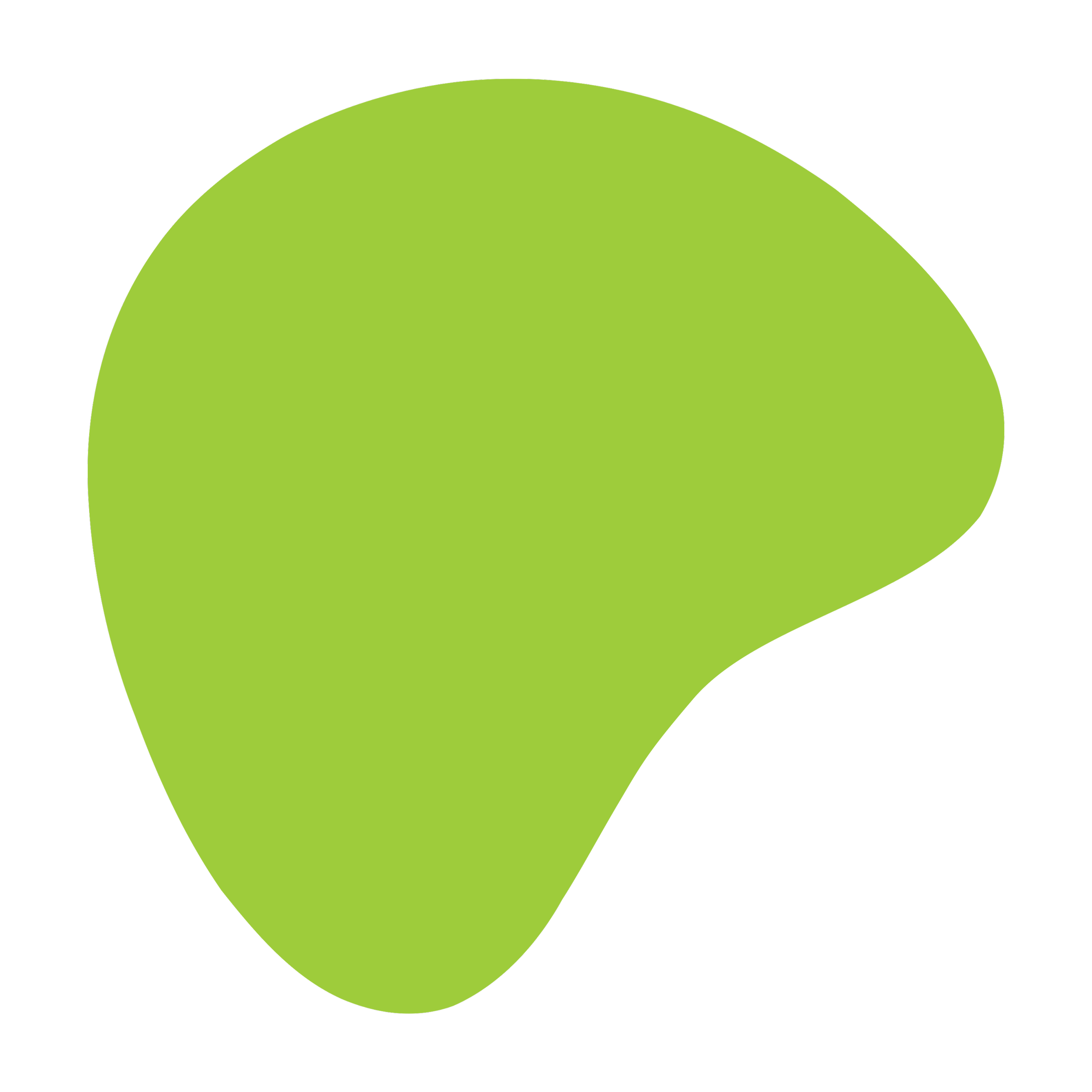 Close-up of the Lime green YouTube play button icon on a black background.